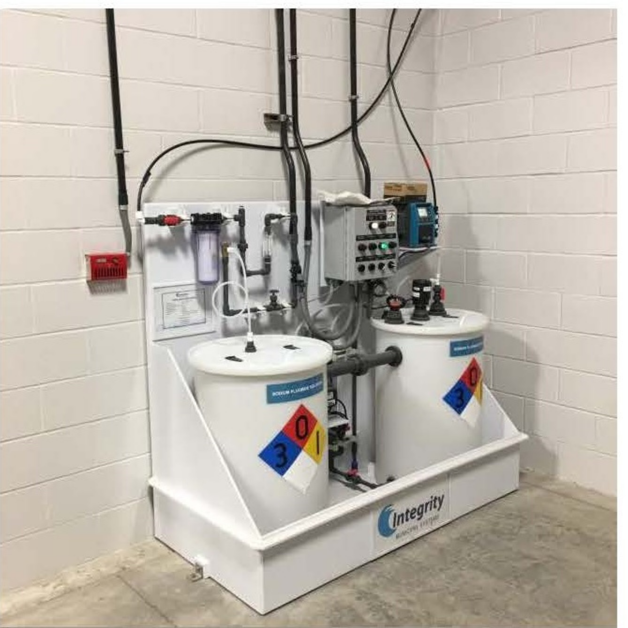 IMS Fluoride Saturator and Feed System